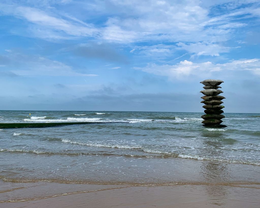 Triënniale Beaufort - Belgische kust -  Hedendaagse Kunst - fietsroute