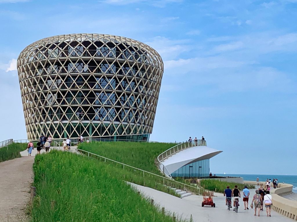 Triënniale Beaufort - Belgische kust -  Hedendaagse Kunst - fietsroute